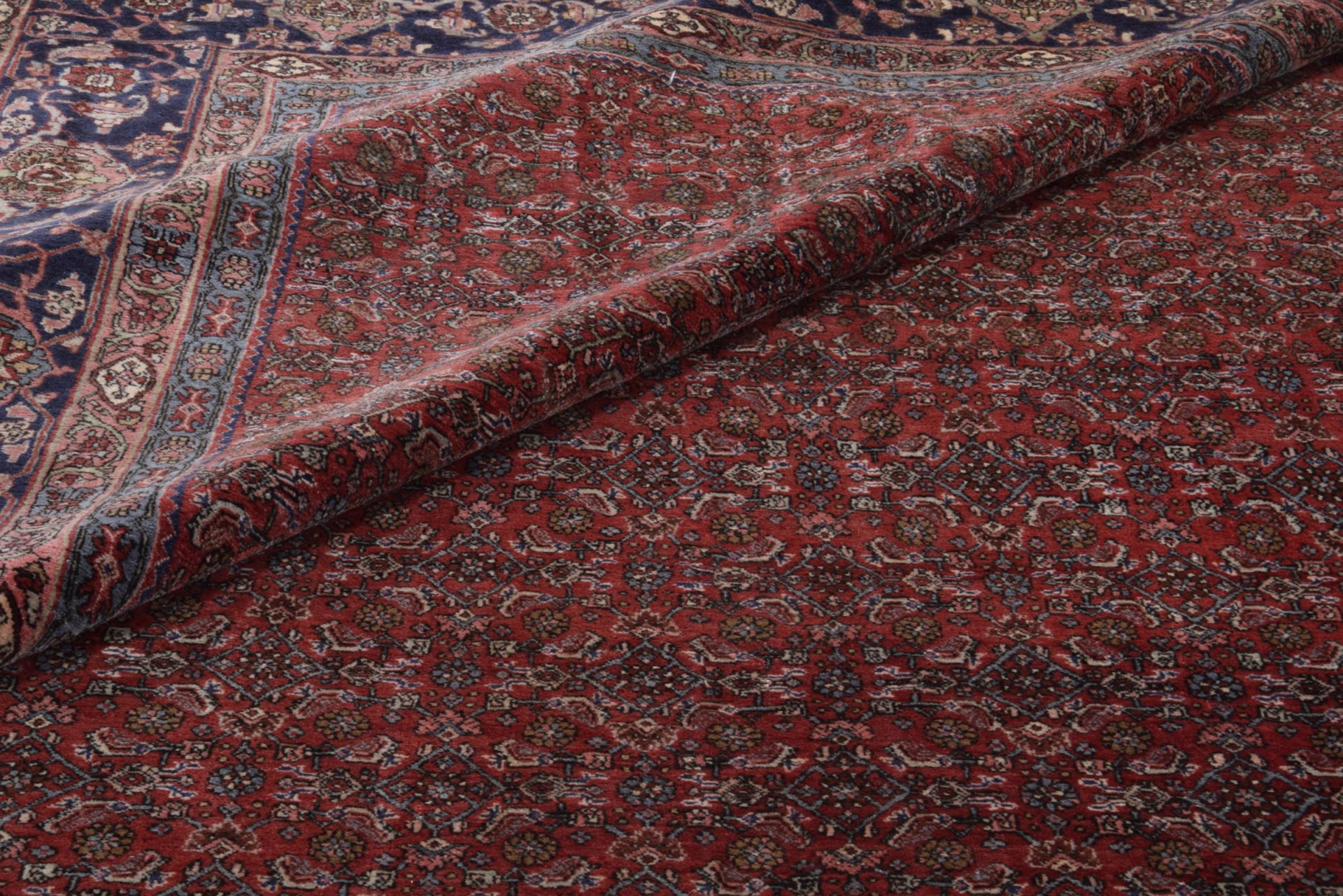 Antique Wool Bijar Persian Rug, 305 × 395 cm