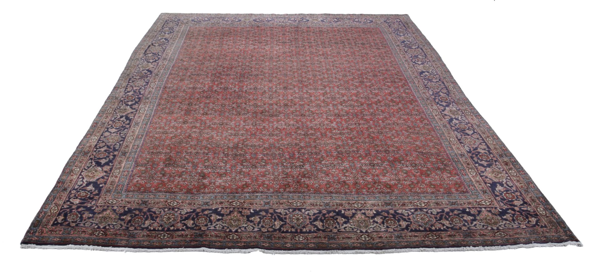 Antique Wool Bijar Persian Rug, 305 × 395 cm