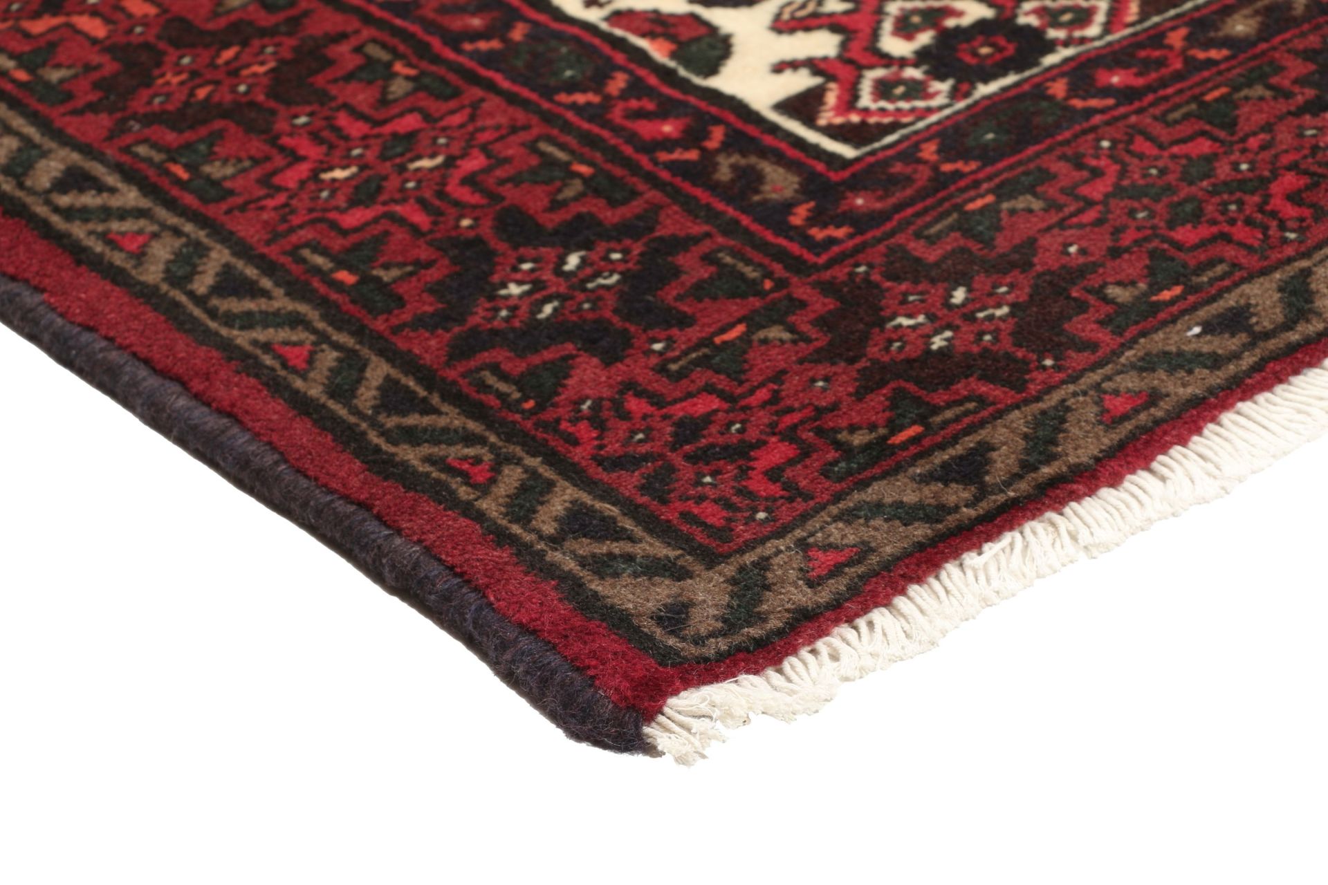 Hamadan Persian Rug 105 × 150 cm, Wool, hand-knotted
