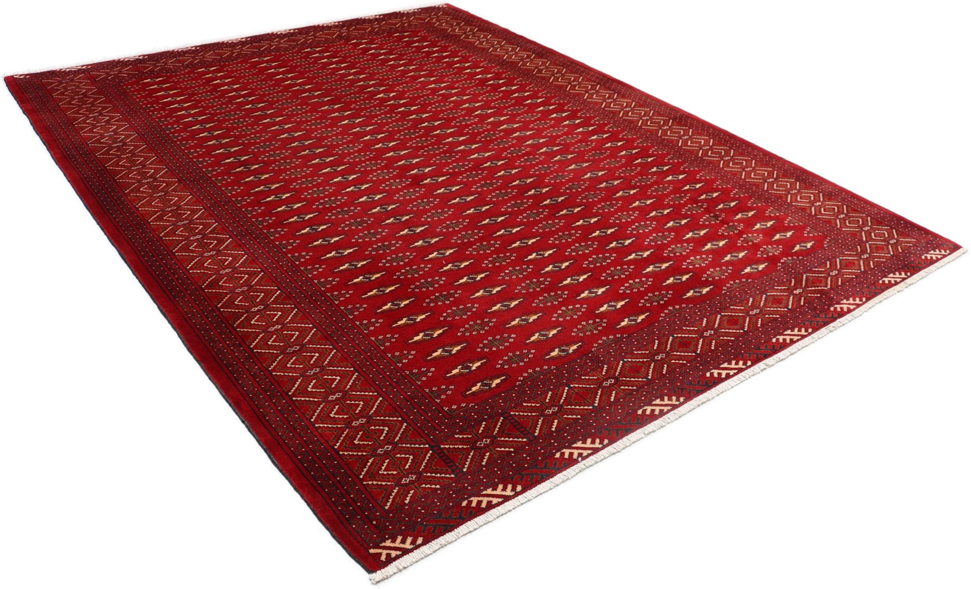 perserteppich-turkmen-215-x-290-cm-schurwolle-handgeknupft-8 Hand-Knotted Wool Turkmen Persian Rug, 215 × 290 cm