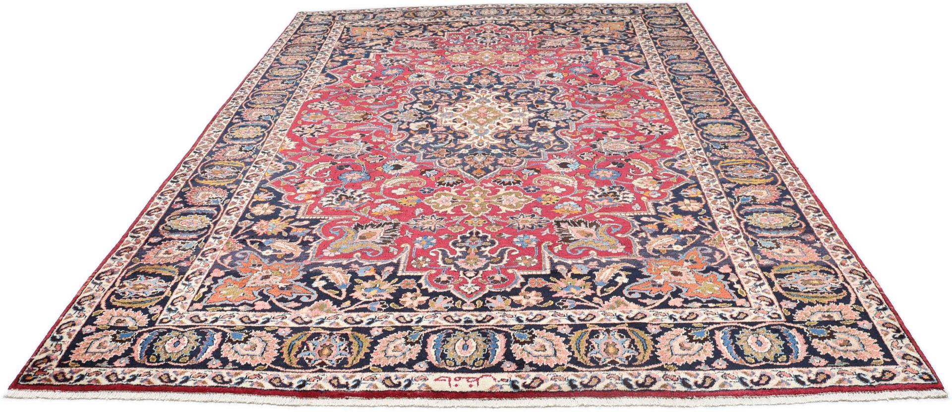 perserteppich-mashad-200-x-294-cm-schurwolle-handgeknupft-4 Mashhad Persian Rug 200 × 294 cm, Wool, hand-knotted