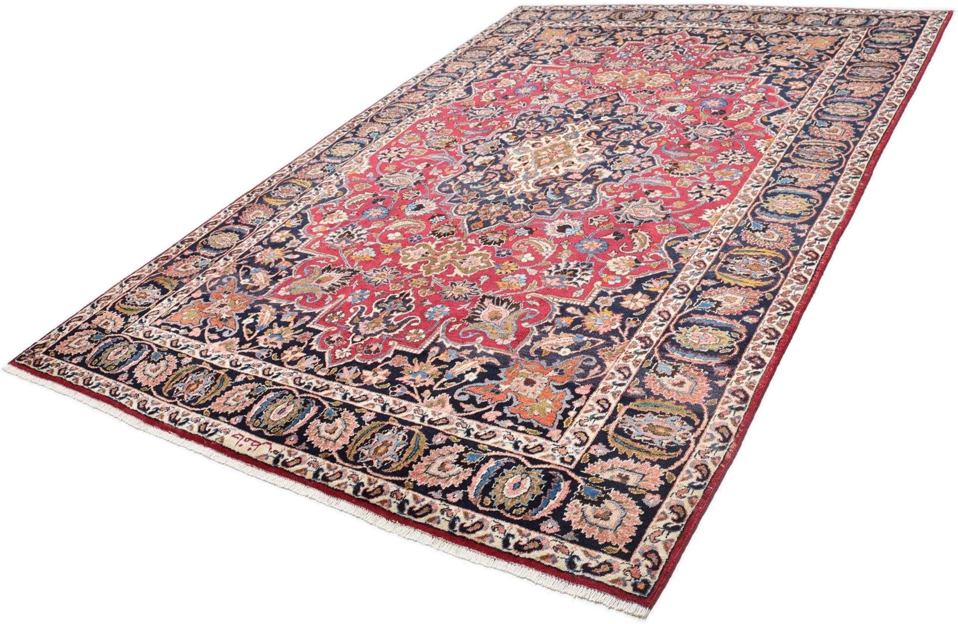 perserteppich-mashad-200-x-294-cm-schurwolle-handgeknupft-6 Mashhad Persian Rug 200 × 294 cm, Wool, hand-knotted