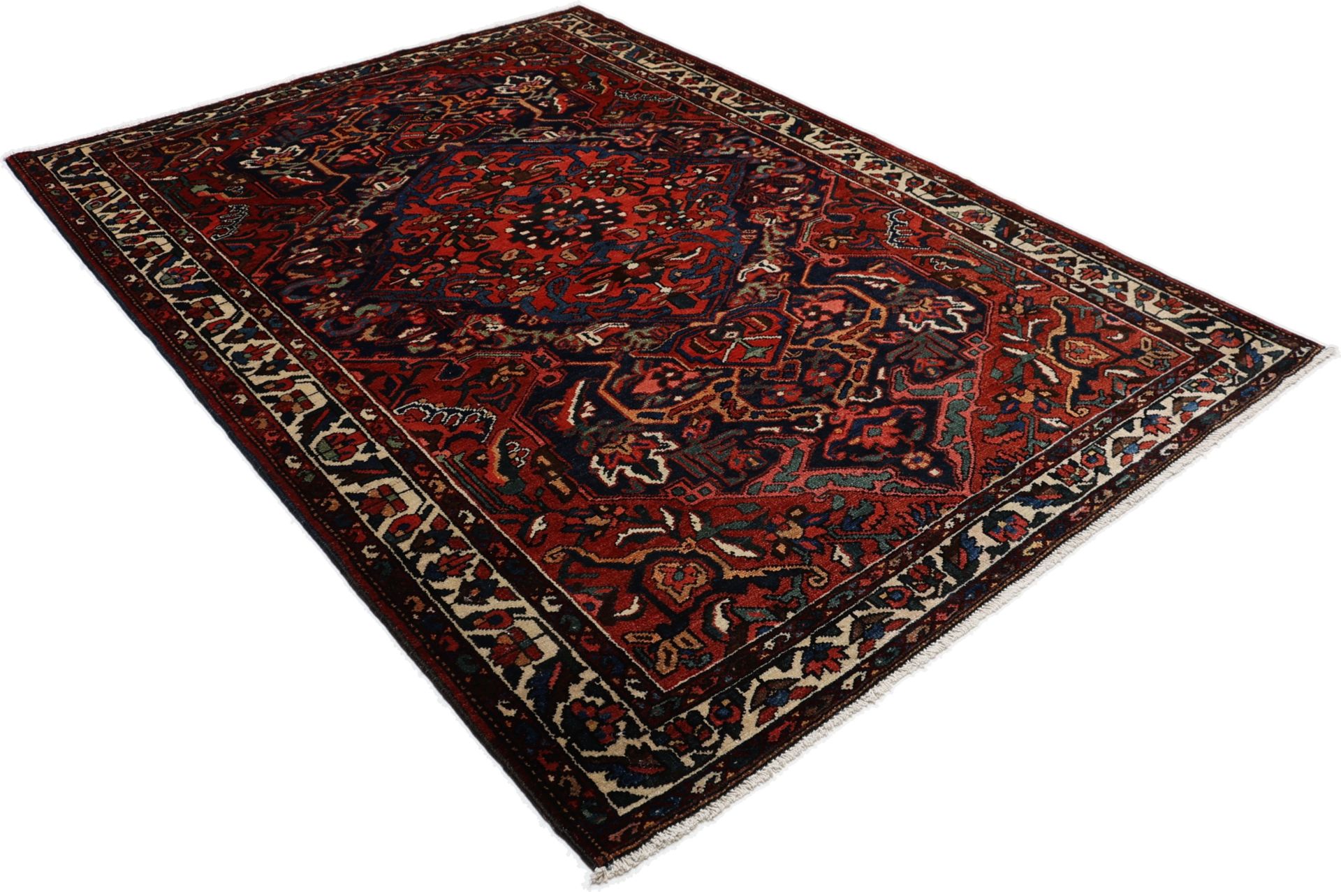 Bakhtiari Persian Rug 150 × 214 cm, Wool, hand-knotted