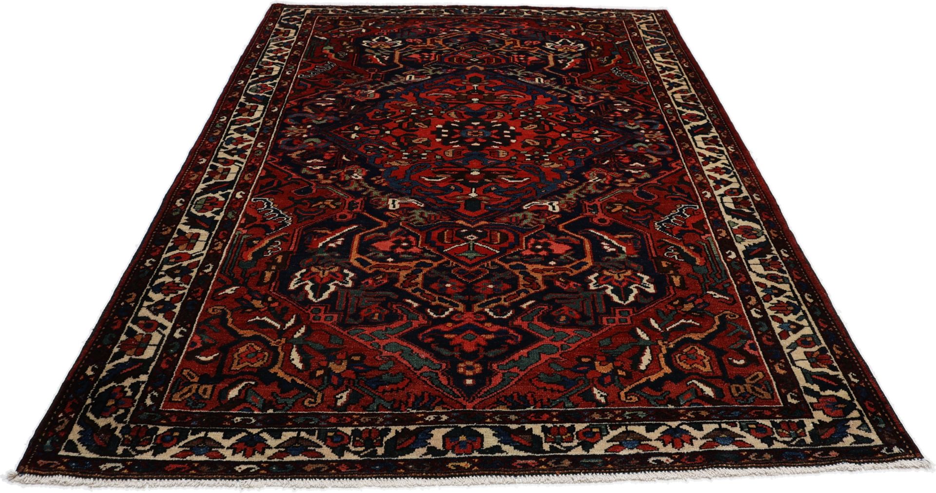 Bakhtiari Persian Rug 150 × 214 cm, Wool, hand-knotted