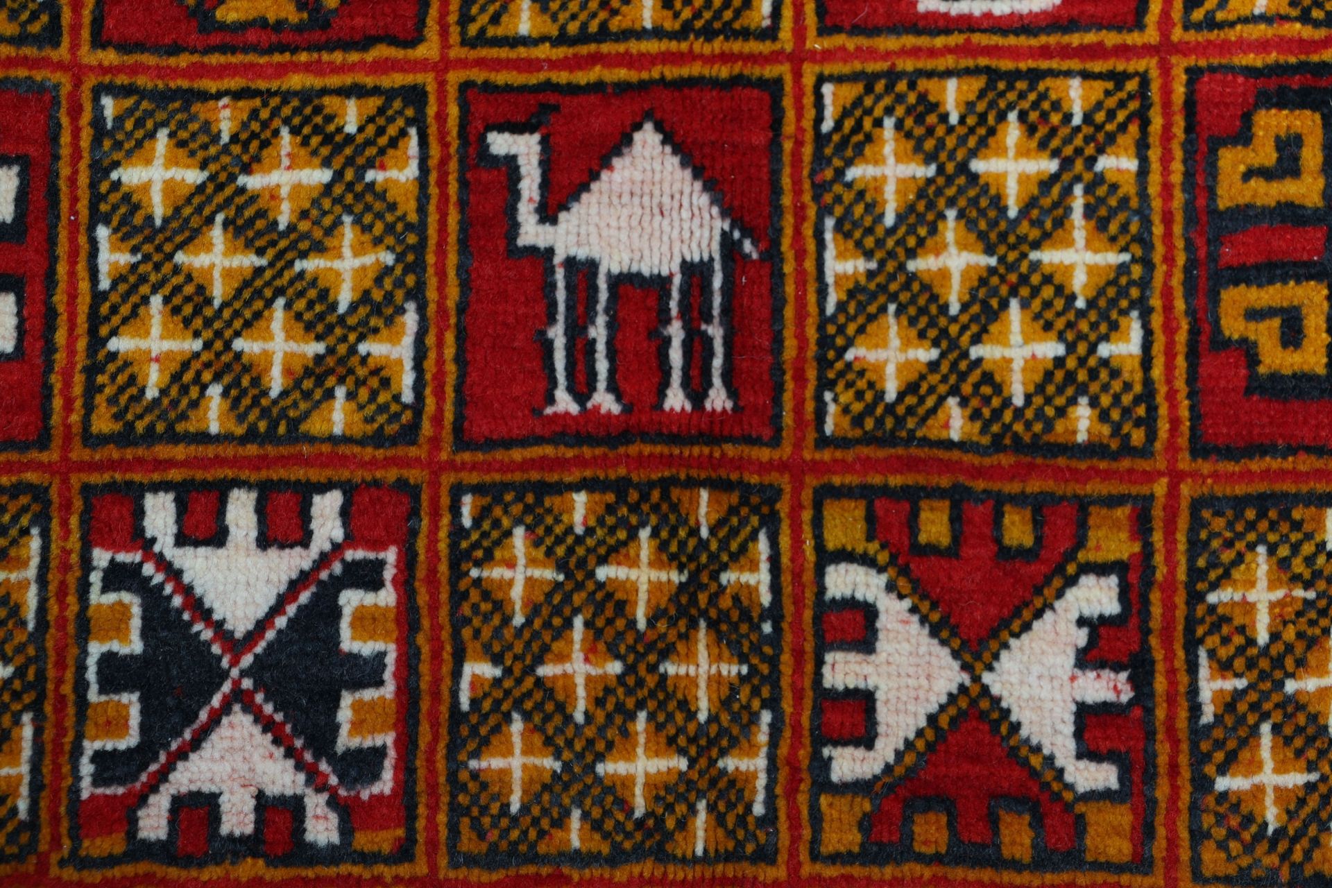 orientteppich-berber-151-x-192-cm-schurwolle-handgeknupft-antik-20 Hand-Knotted Wool Moroccan Rug, 151 × 192 cm