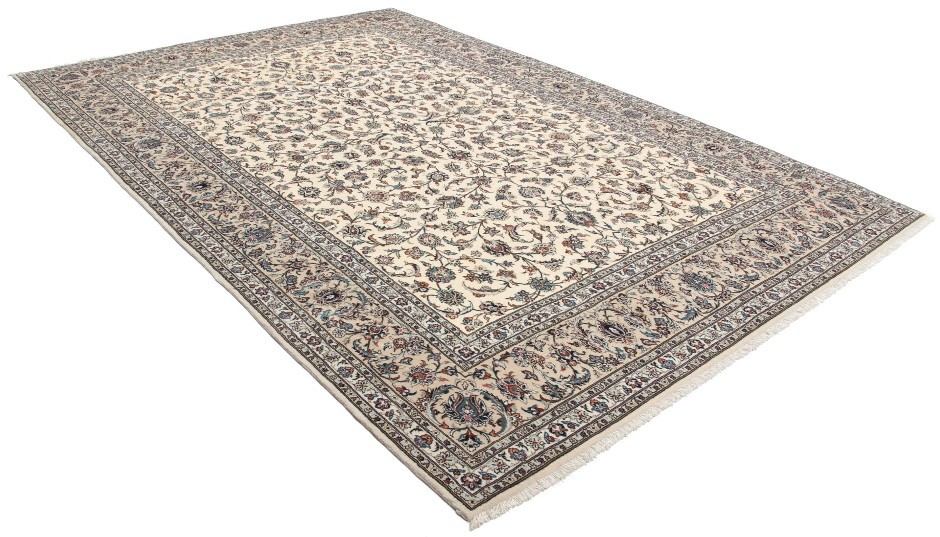 Kashan Persian Rug 256 × 394 cm, Wool, hand-knotted