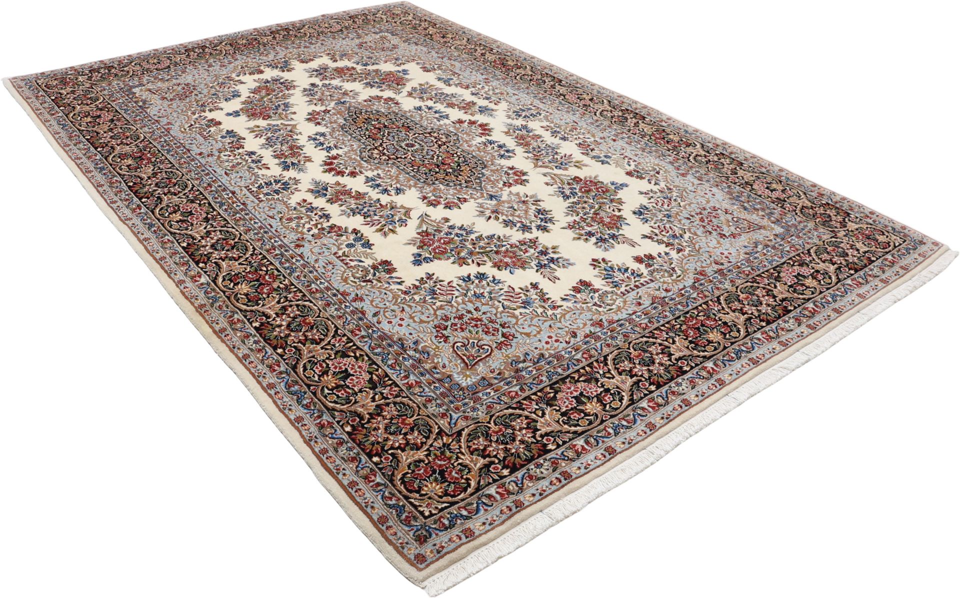 perserteppich-kirman-208-x-320-cm-schurwolle-handgeknupft-3 Hand-Knotted Wool Kerman Persian Rug, 208 × 320 cm
