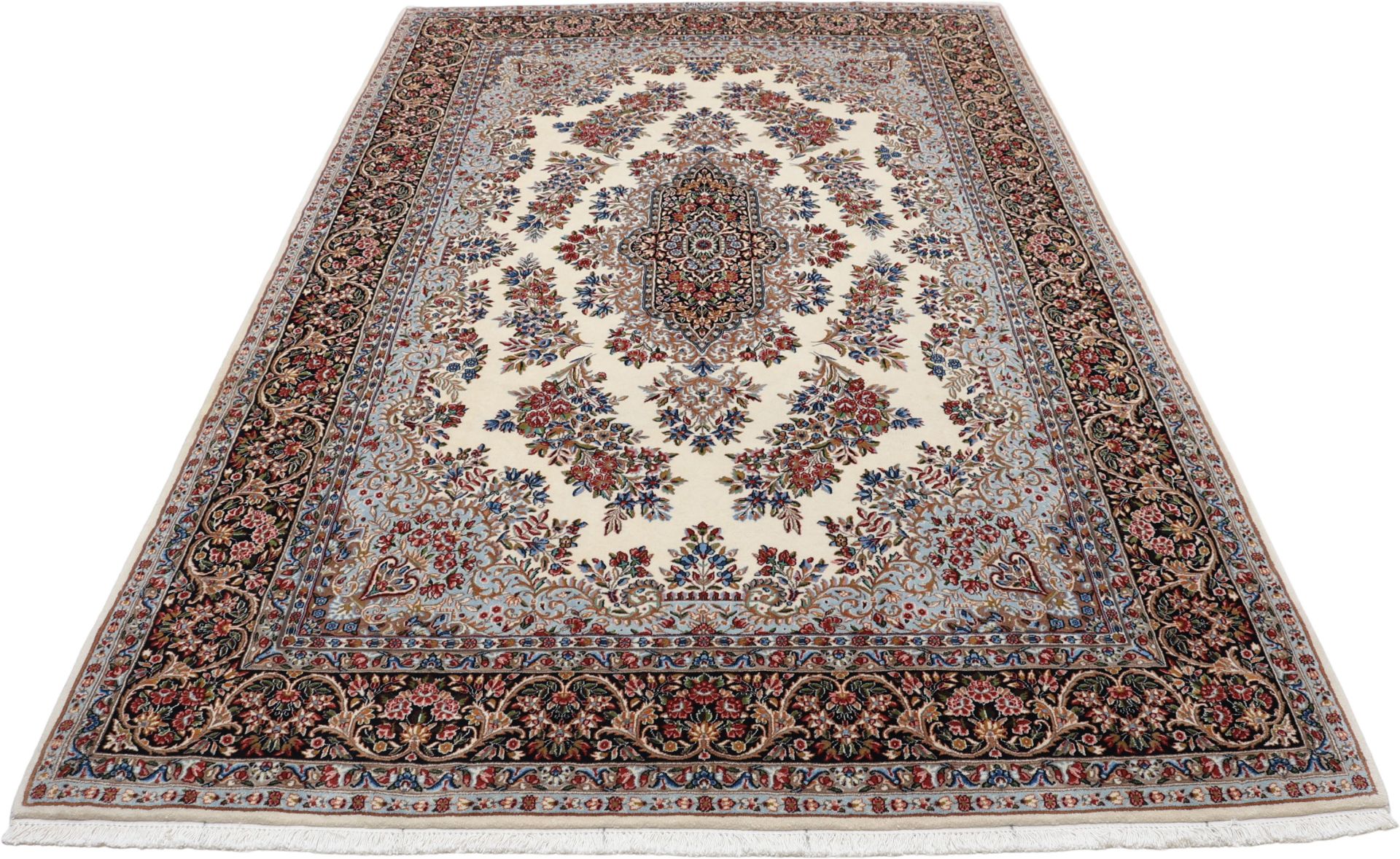 perserteppich-kirman-208-x-320-cm-schurwolle-handgeknupft-6 Hand-Knotted Wool Kerman Persian Rug, 208 × 320 cm