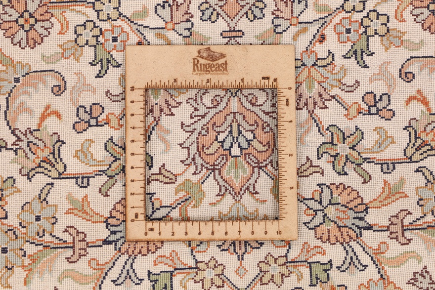 Kashmir Indian Rug 129 × 81 cm, Silk, hand-knotted