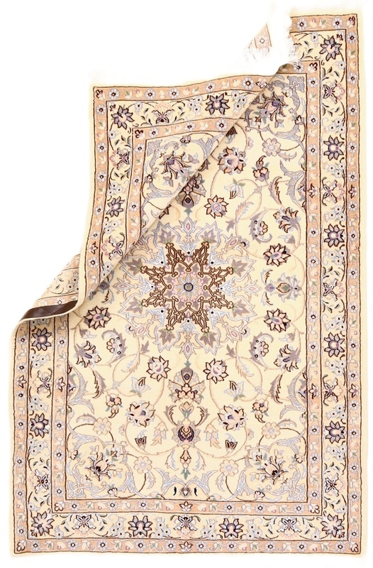 perserteppich-185-x-122-cm-wolle-seide-handgeknupft Nain Persian Rug — hand-knotted, 185 × 122 cm, Wool & Silk