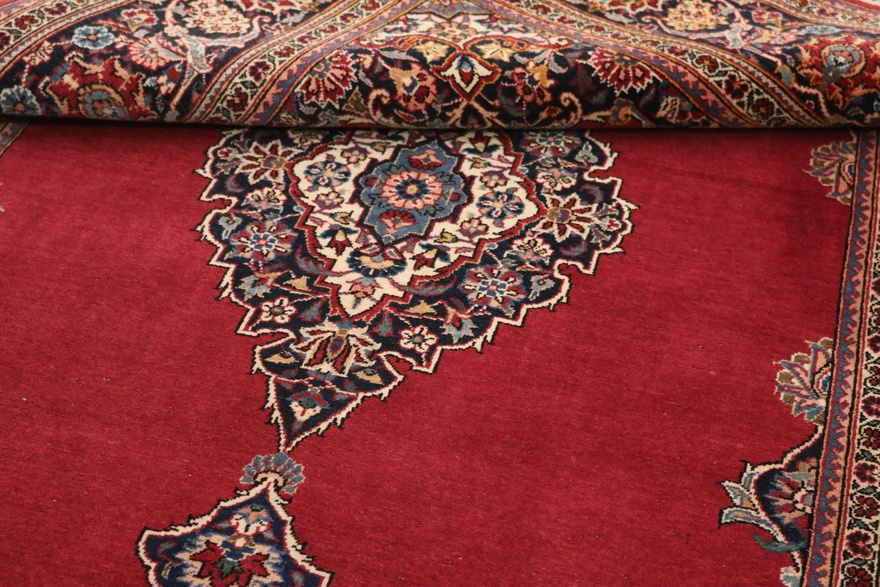 perserteppich-kashan-212-x-137-cm-wolle-handgeknupft-antik-5 Antique Kashan Persian Rug — 212 × 137 cm, Wool