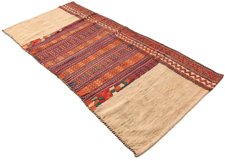 perserteppich-fars-230-x-96-cm-wolle-handgewebt-laufer-antik-2 Antique Kilim Persian Rug, 230 × 96 cm, Wool