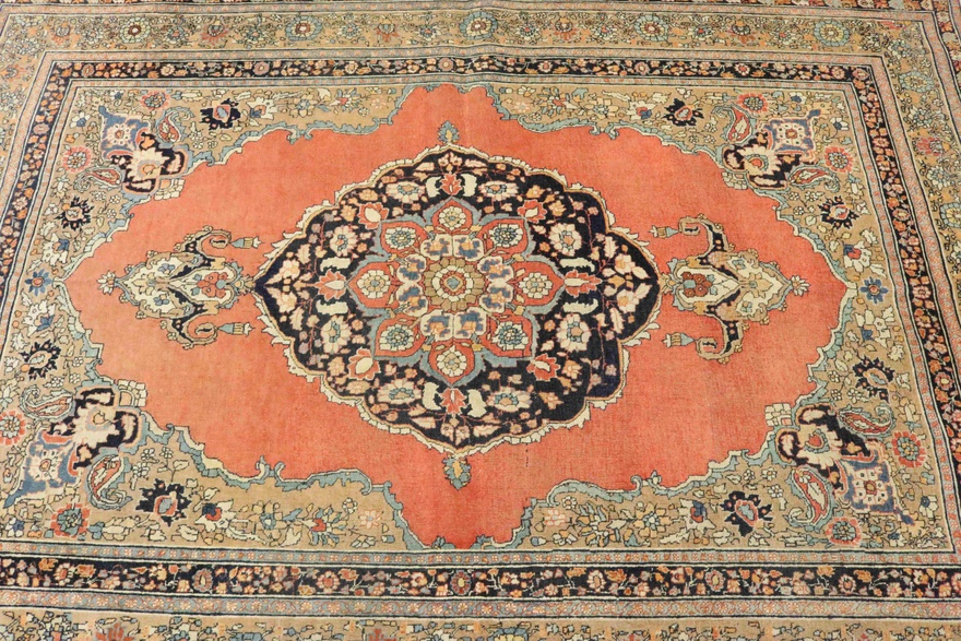 perserteppich-206-x-142-cm-wolle-handgeknupft-antik Antique Persian Rug — 206 × 142 cm, Wool