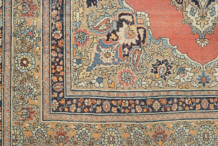 perserteppich-206-x-142-cm-wolle-handgeknupft-antik-2 Antique Persian Rug — 206 × 142 cm, Wool