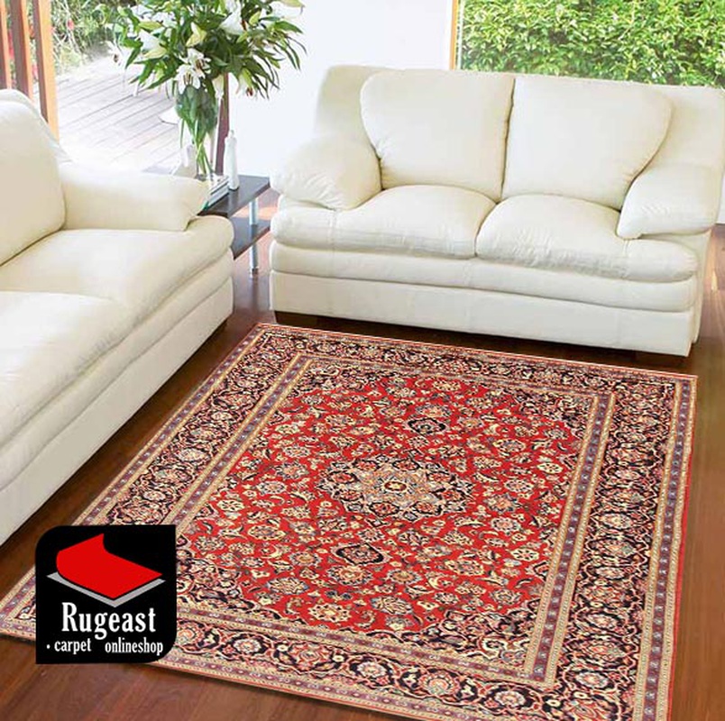 perserteppich-kashan-212-x-137-cm-wolle-handgeknupft-antik-9 Antique Wool Kashan Persian Rug, 212 × 137 cm