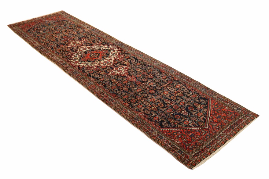 Antique Malayer Persian Rug — 420 × 105 cm, Wool