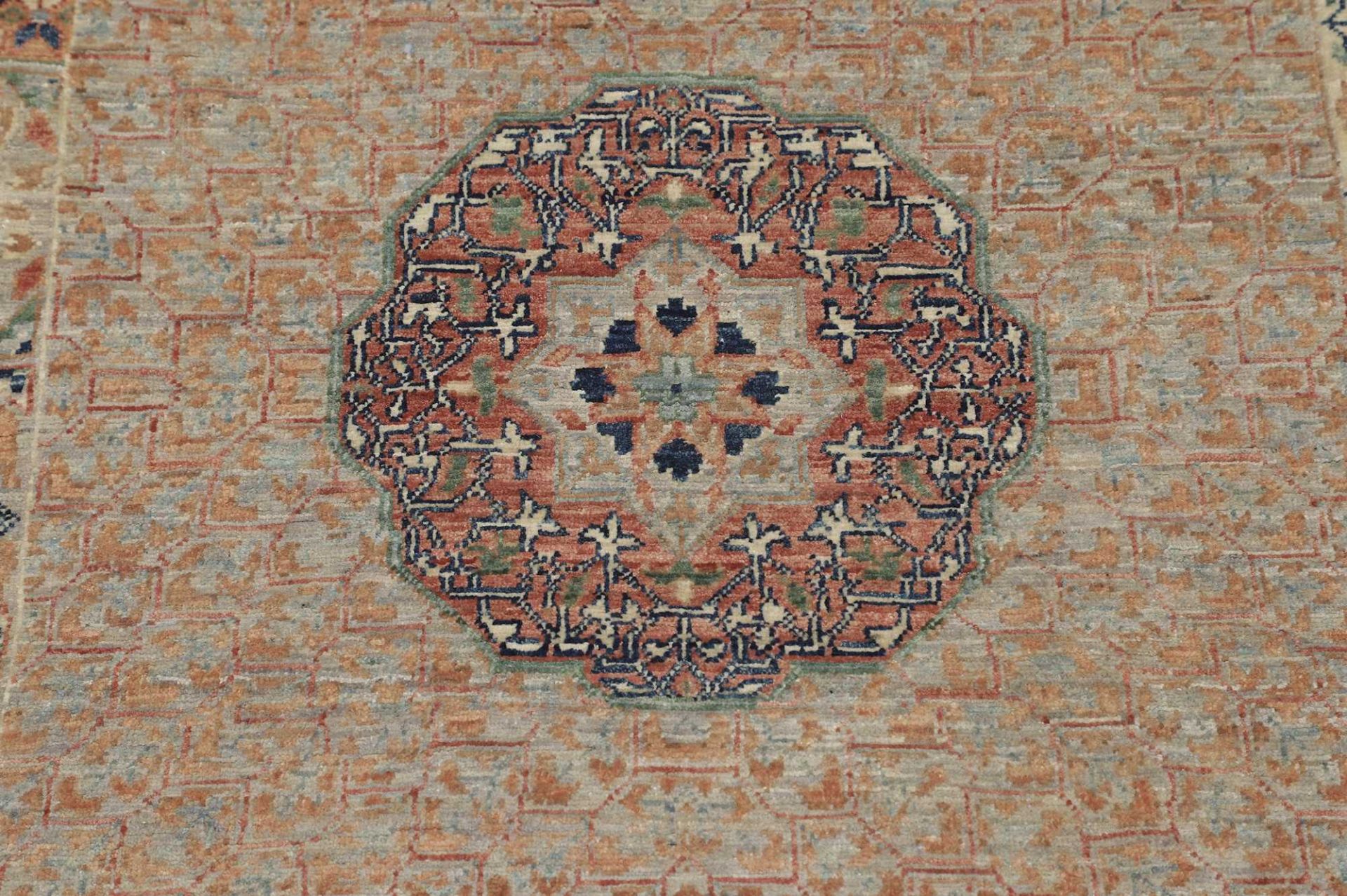 Mamluk Pakistani Rug 396 × 578 cm, Wool, hand-knotted