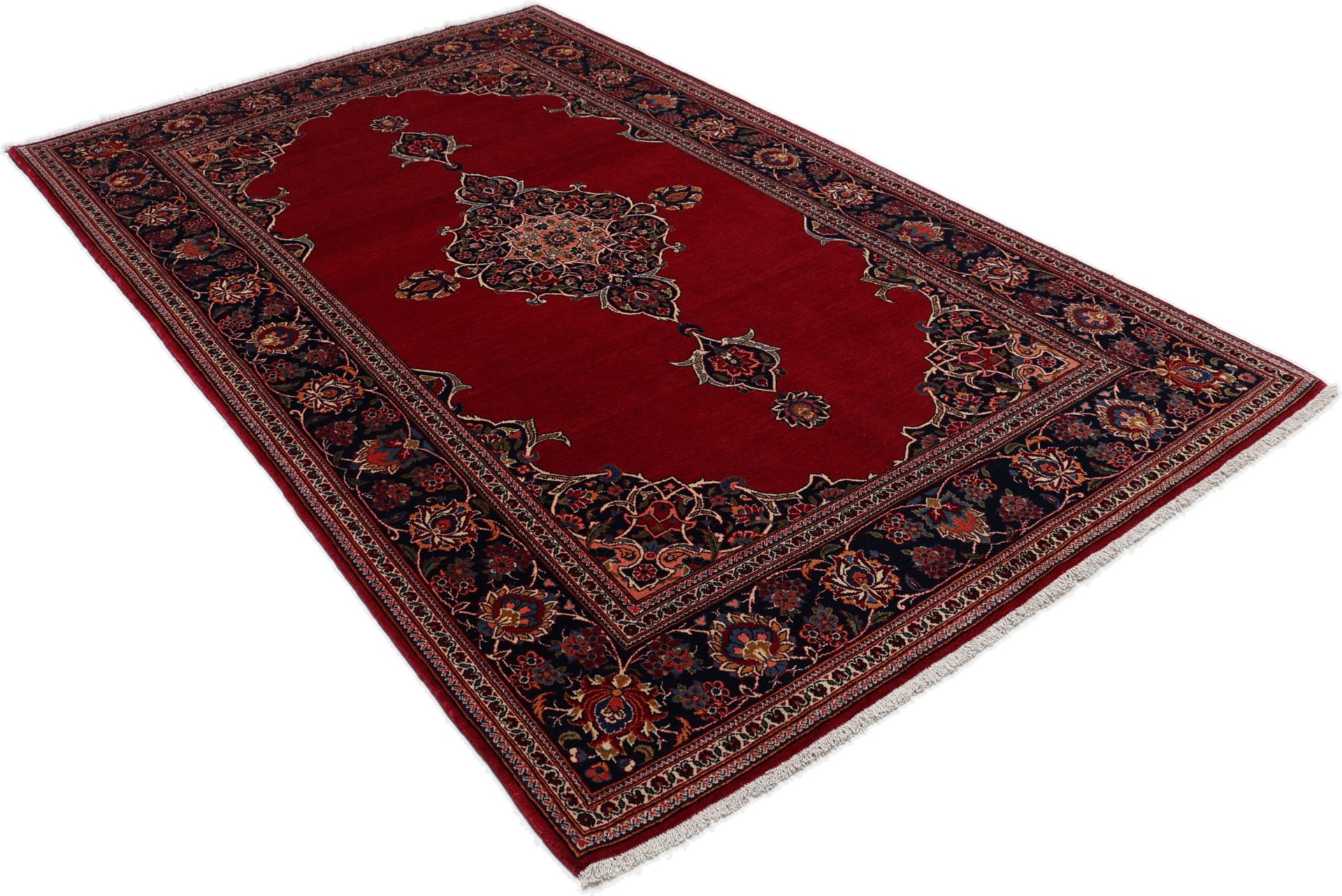 perserteppich-kashan-136-x-218-cm-schurwolle-handgeknupft-antik-12 Kashan Persian Rug — hand-knotted, 136 × 218 cm, Wool