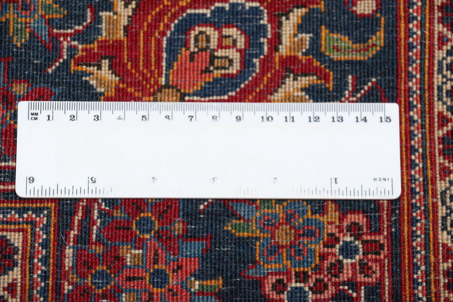 perserteppich-kashan-136-x-218-cm-schurwolle-handgeknupft-antik-20 Kashan Persian Rug — hand-knotted, 136 × 218 cm, Wool