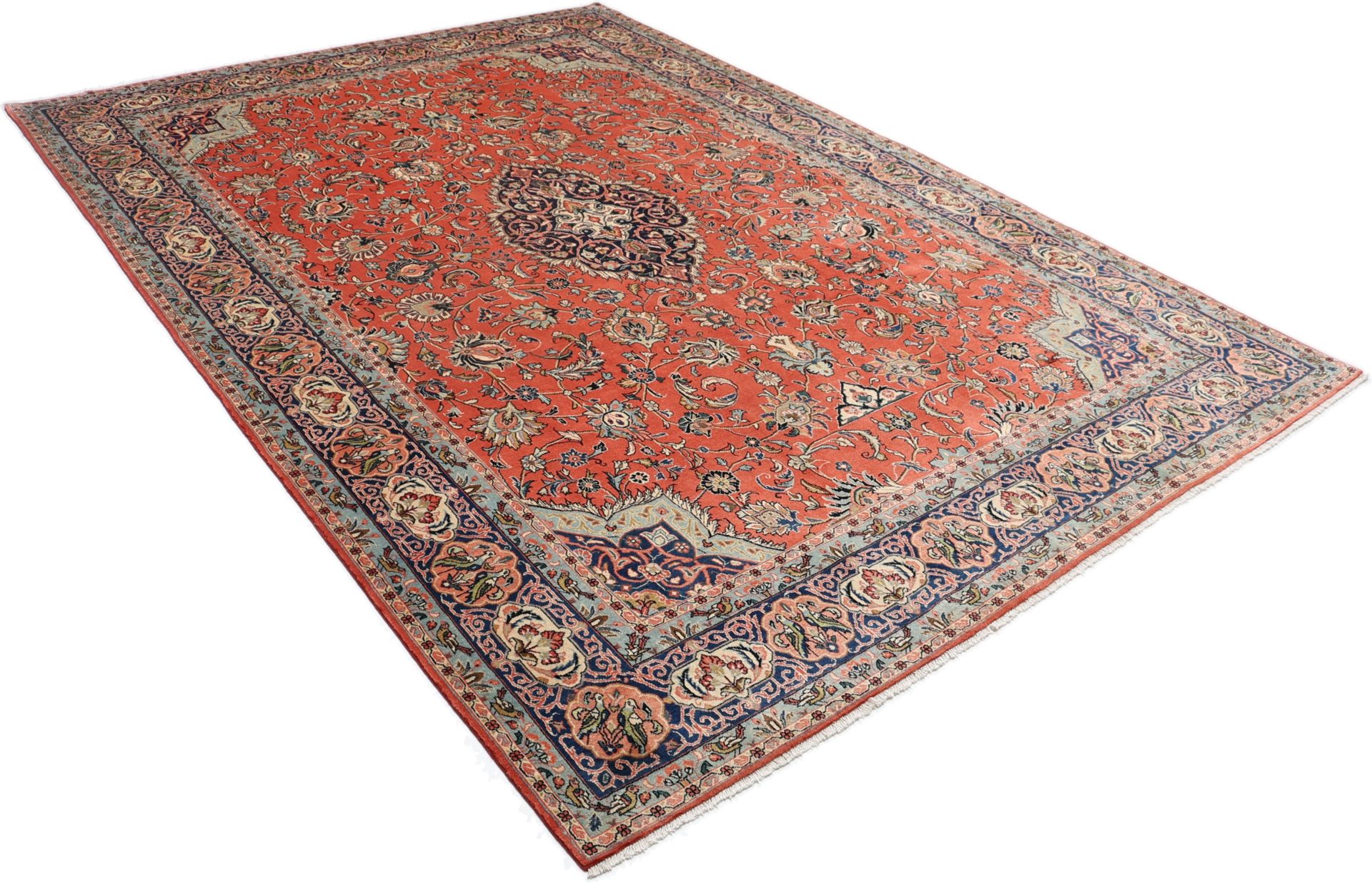 Sarouk Persian Rug 264 × 378 cm, Wool, hand-knotted
