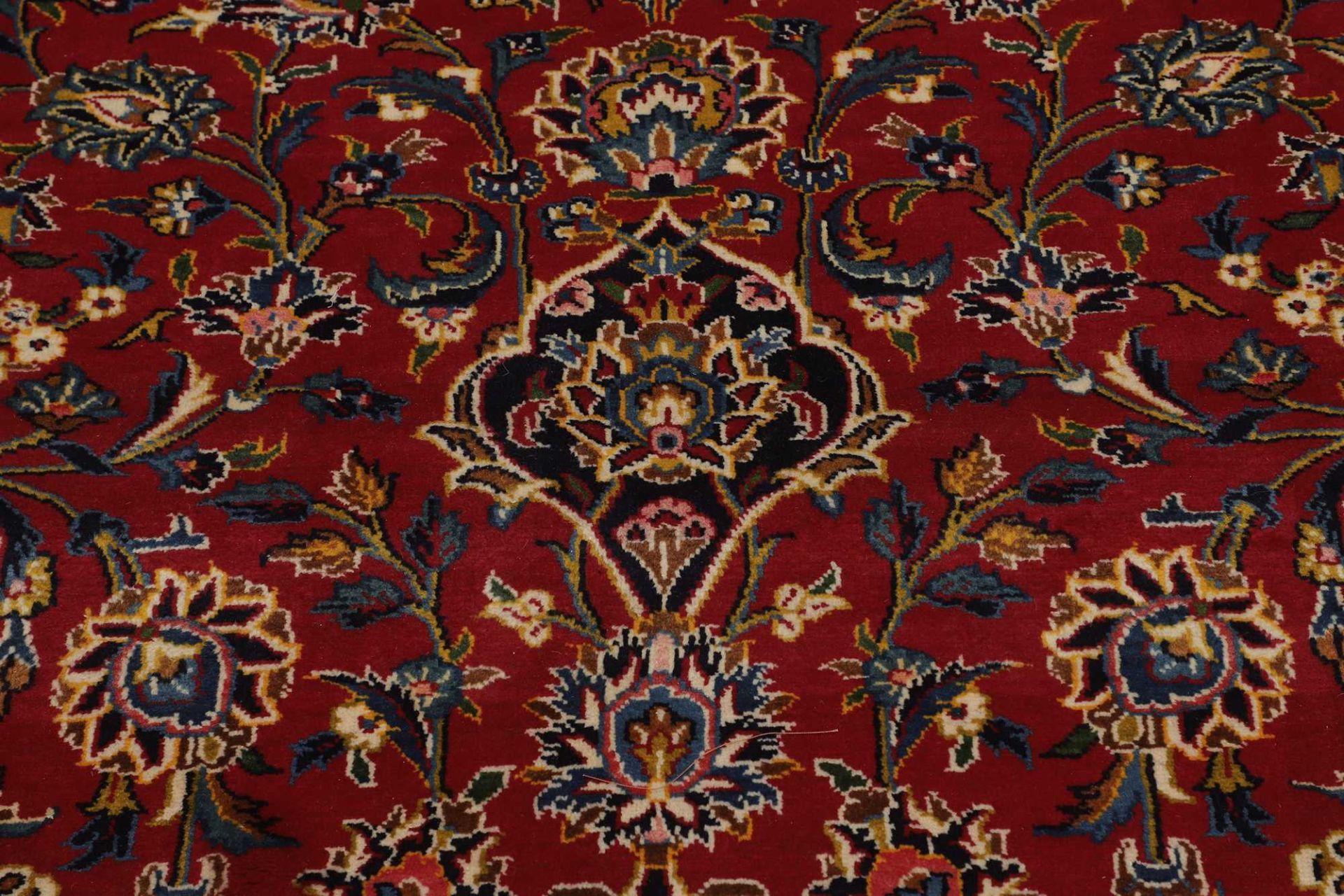 Kashan Persian Rug 356 × 486 cm, Wool, hand-knotted