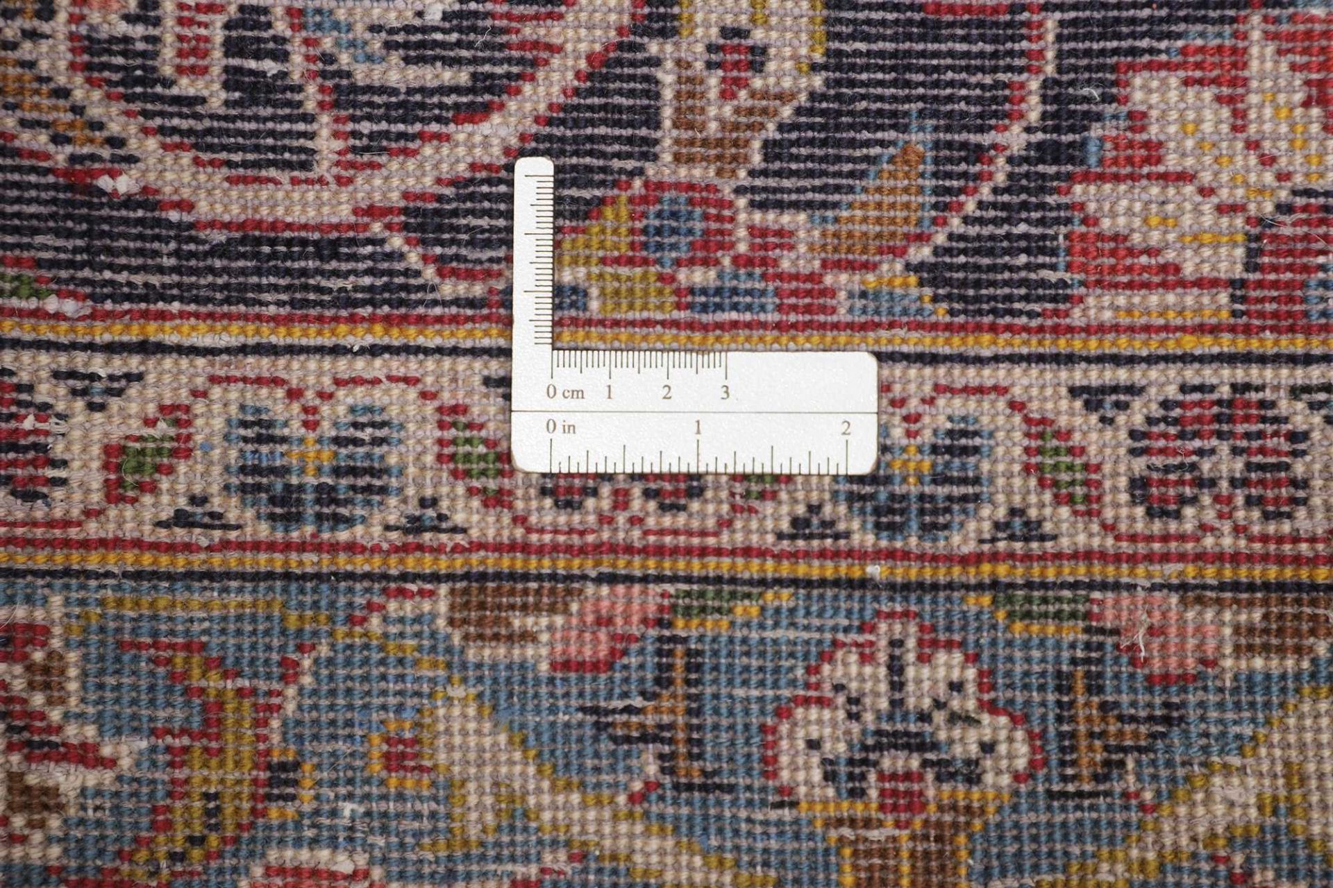 Kashan Persian Rug 356 × 486 cm, Wool, hand-knotted