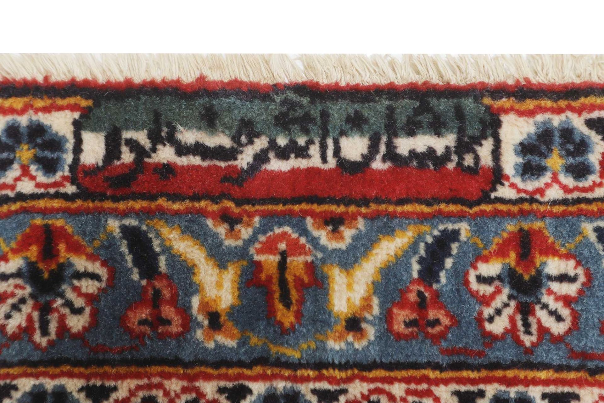 Hand-Knotted Wool Kashan Persian Rug, 311 × 502 cm