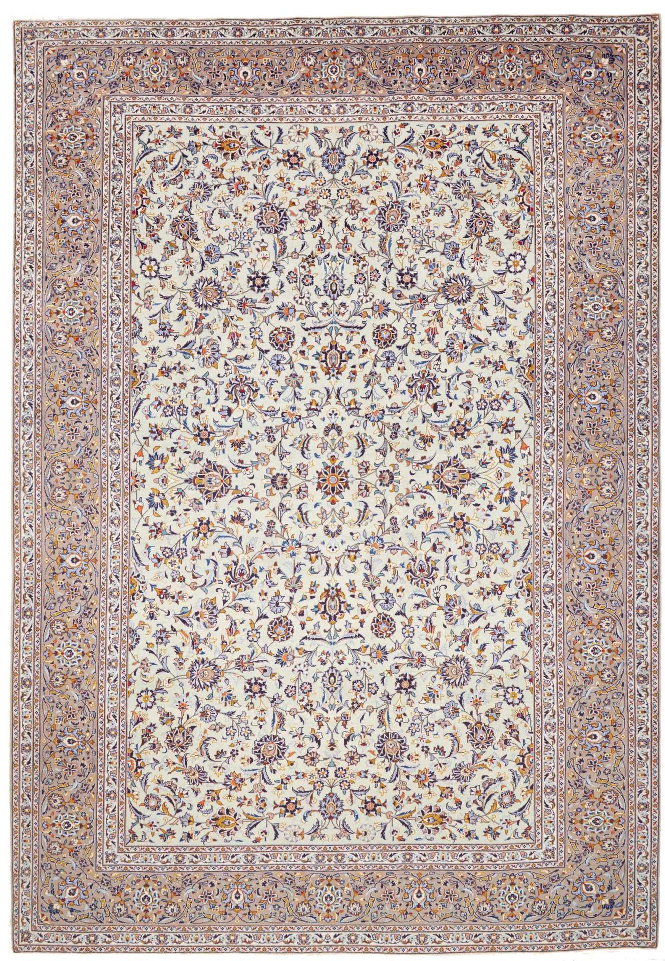 Kashan Persian Rug 297 × 425 cm, Wool, hand-knotted