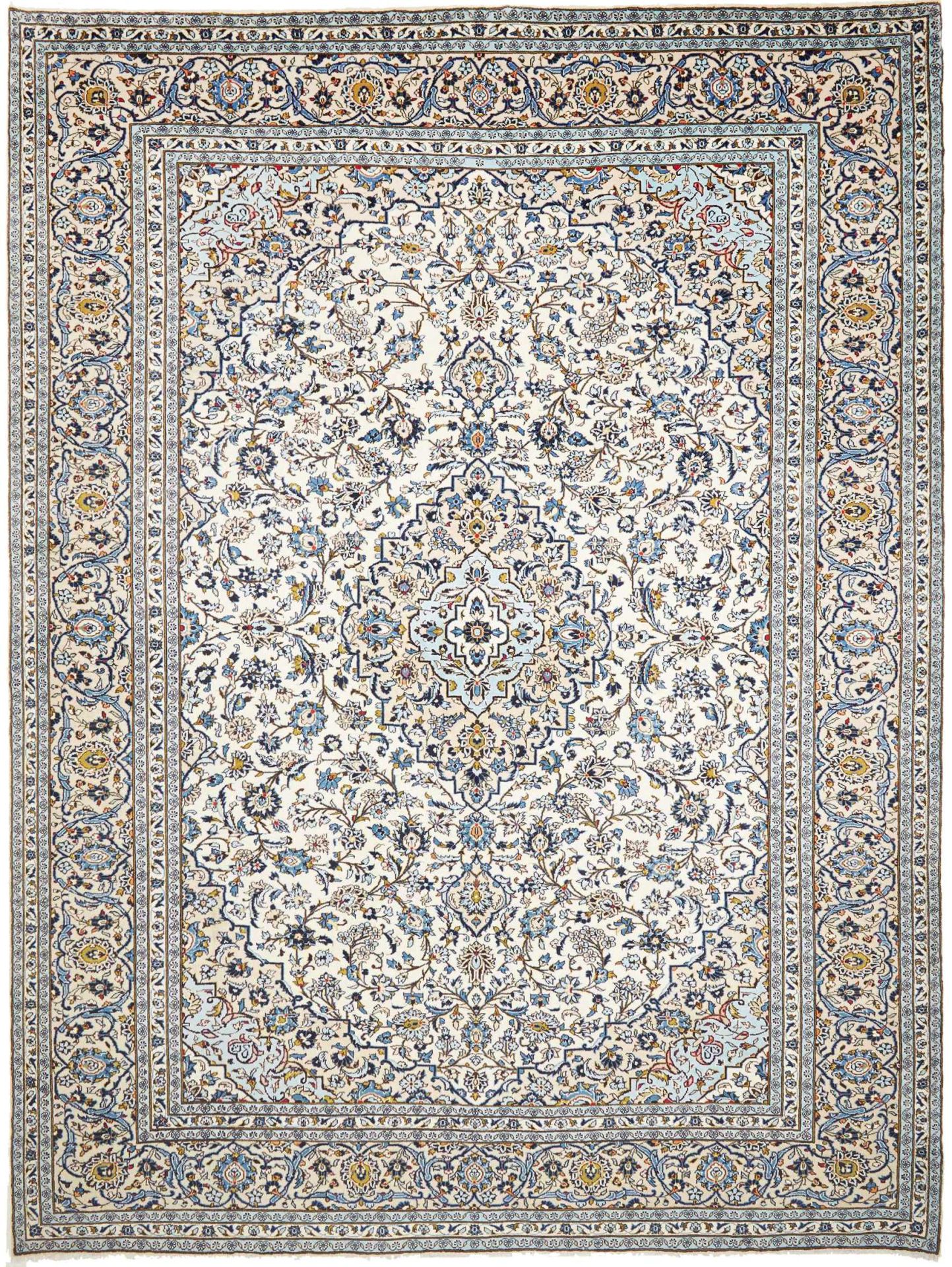 Kashan Persian Rug 303 × 406 cm, Wool, hand-knotted