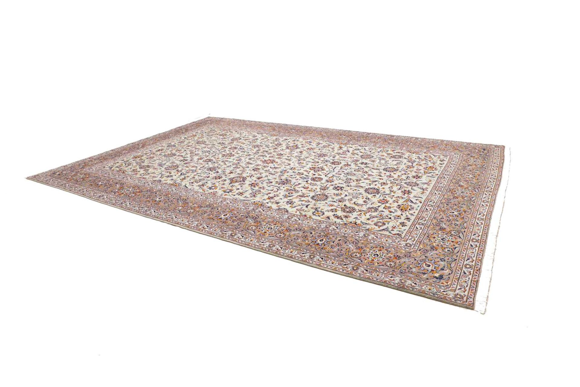 Kashan Persian Rug 297 × 425 cm, Wool, hand-knotted