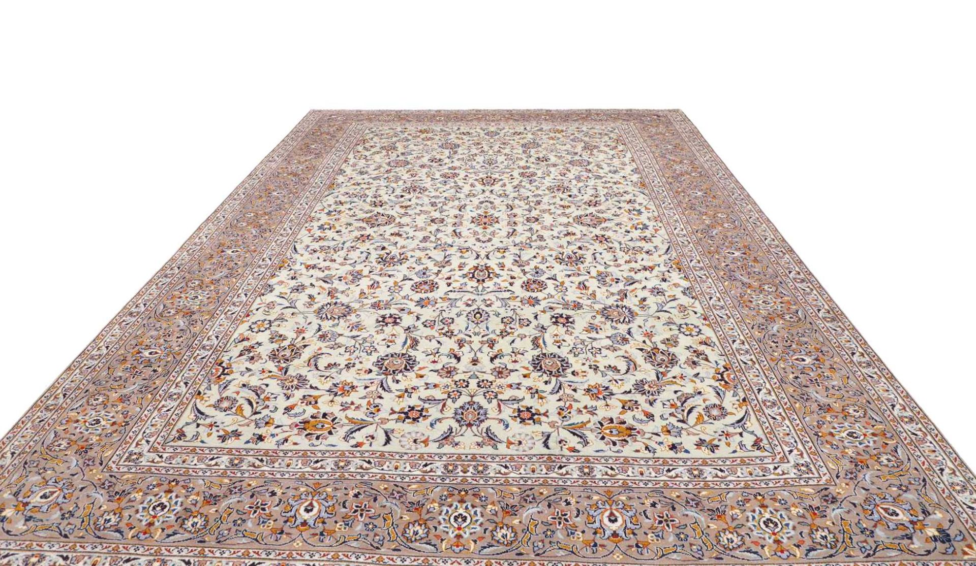 Kashan Persian Rug 297 × 425 cm, Wool, hand-knotted