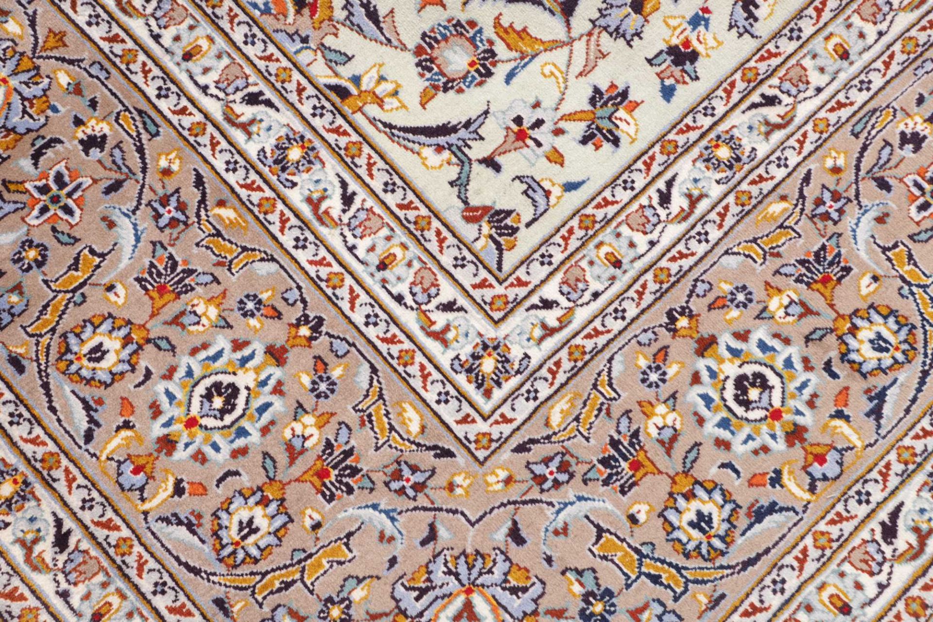 Kashan Persian Rug 297 × 425 cm, Wool, hand-knotted