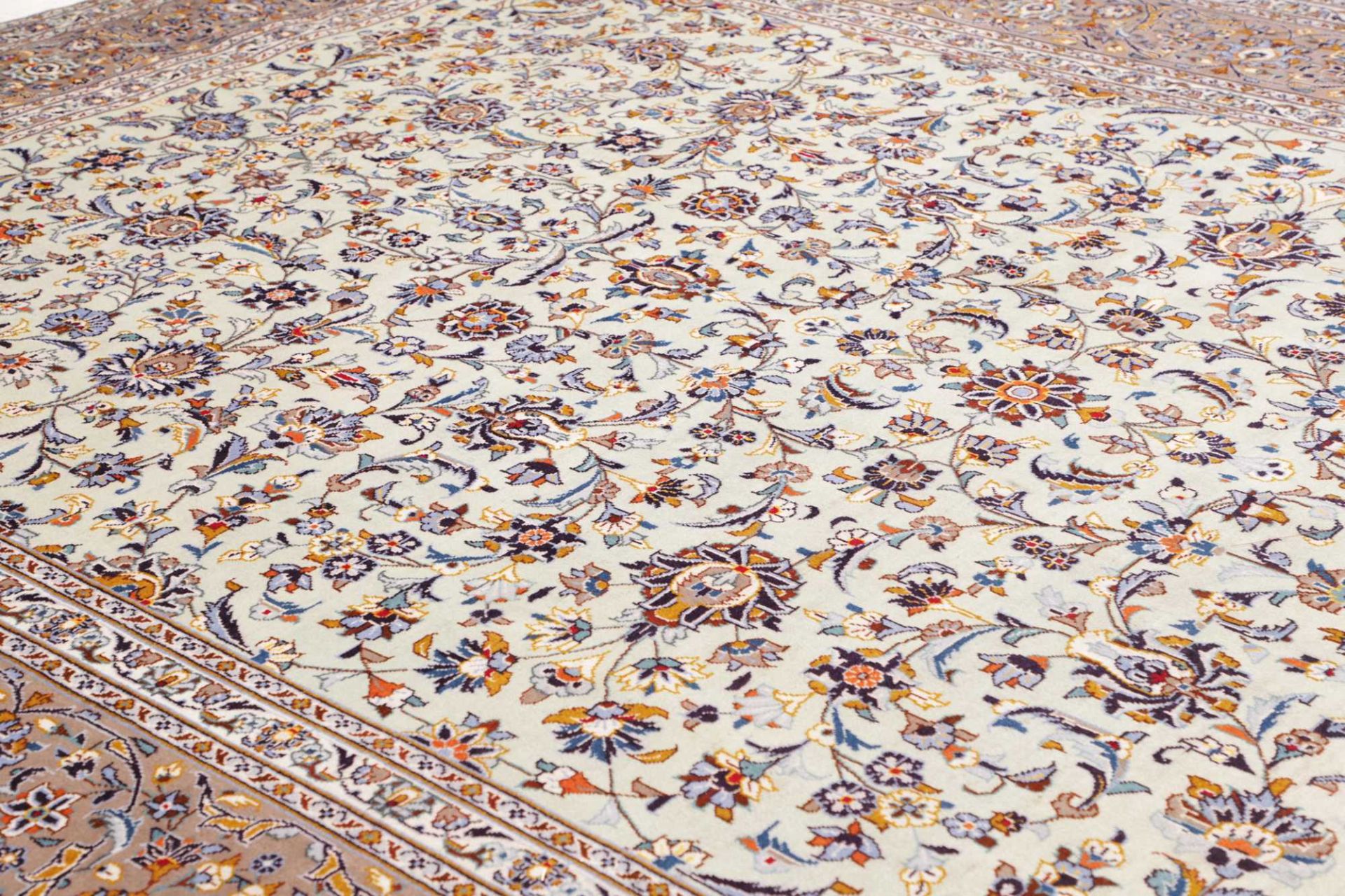Kashan Persian Rug 297 × 425 cm, Wool, hand-knotted