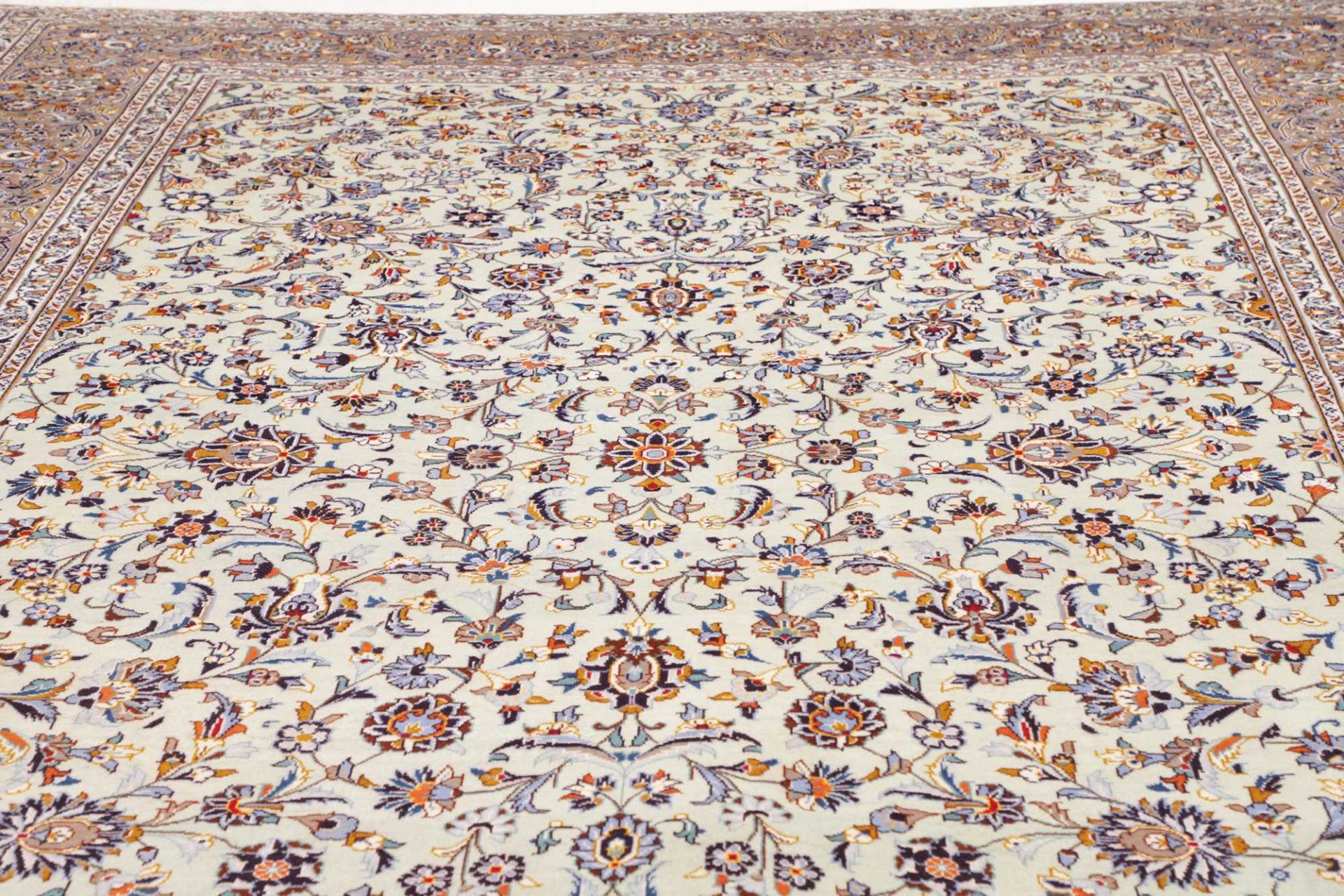 Kashan Persian Rug 297 × 425 cm, Wool, hand-knotted