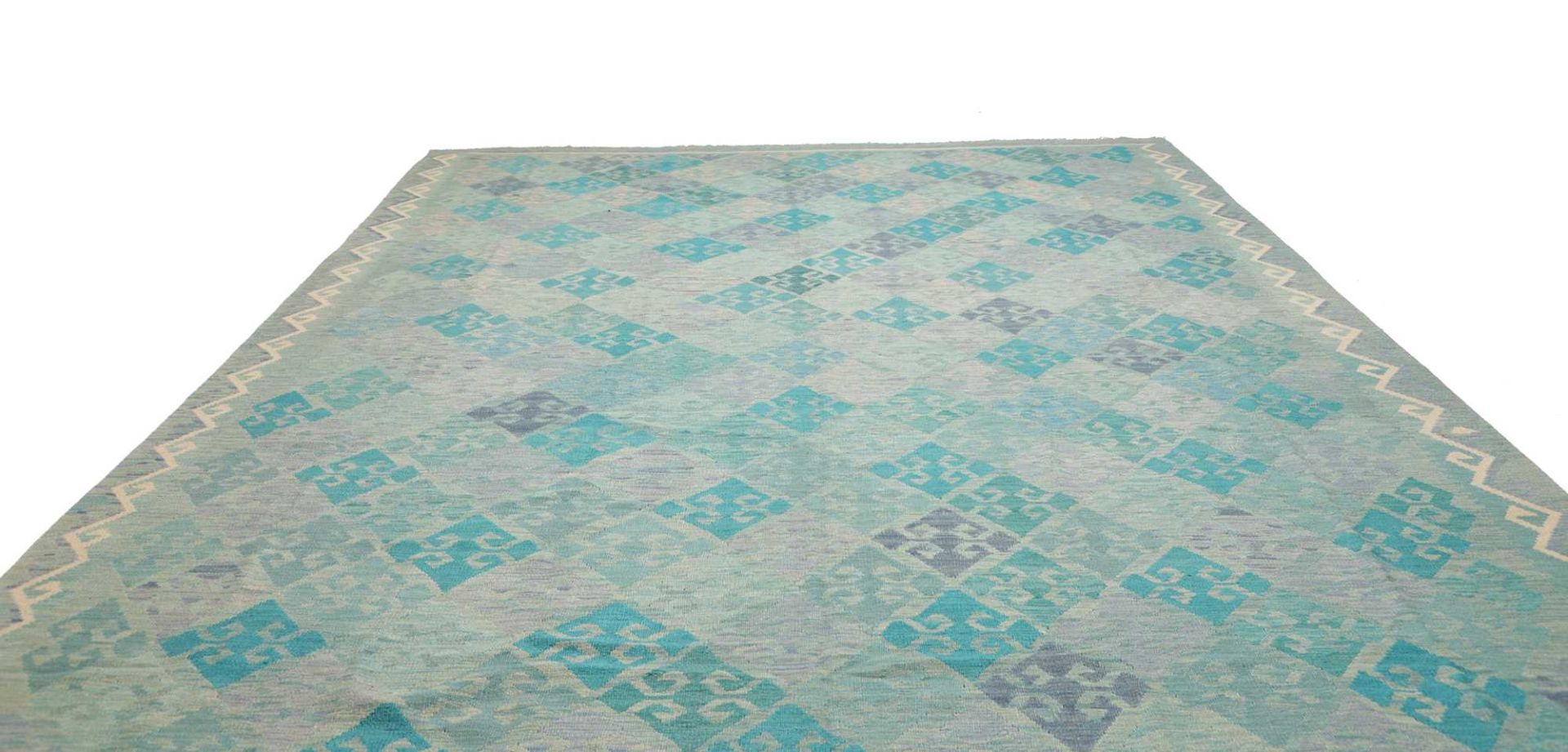 Kilim Pakistani Rug 306 × 398 cm, Wool, hand-woven