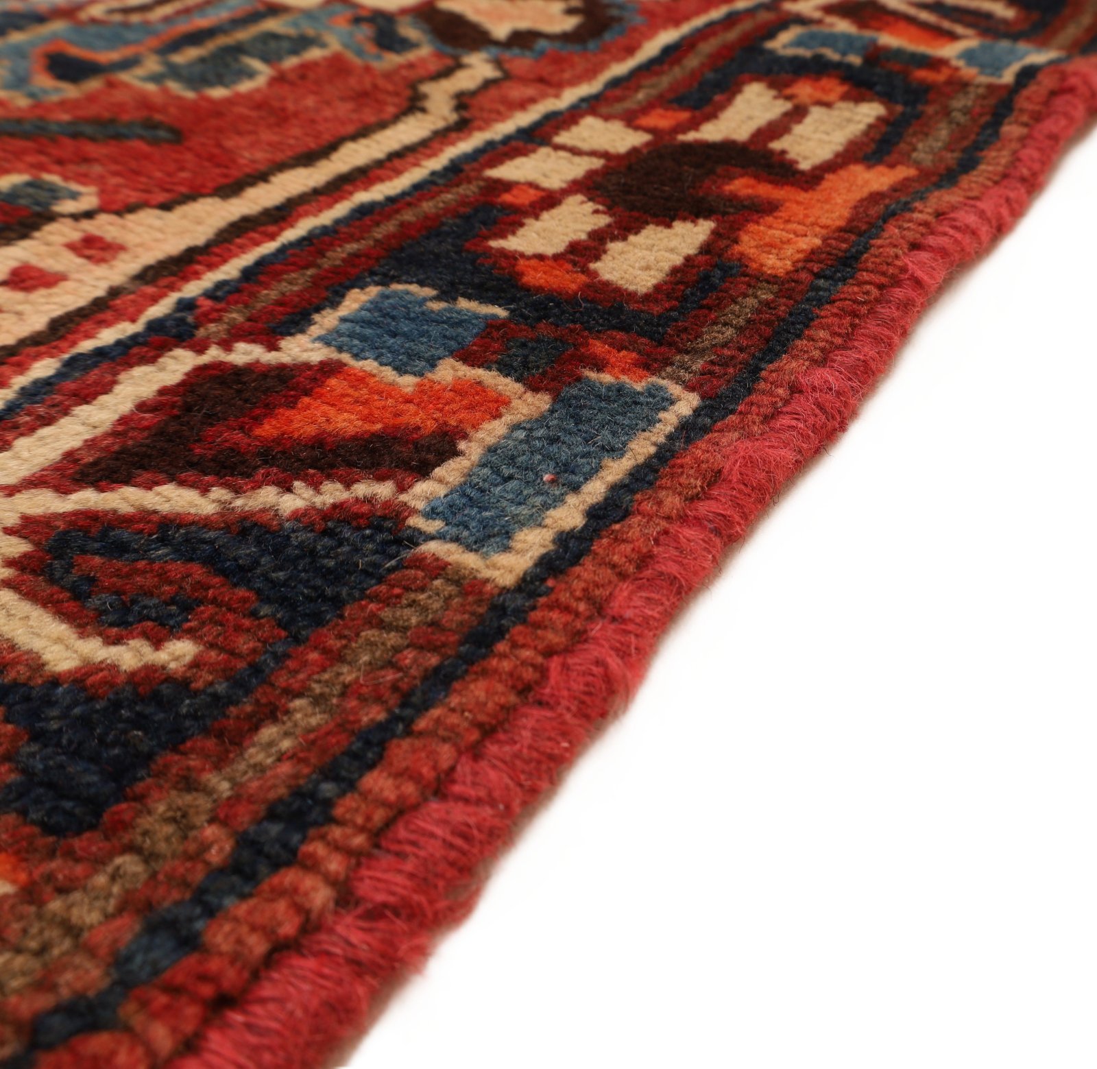 Bakhtiari Persian Rug — hand-knotted, 422 × 320 cm, Wool