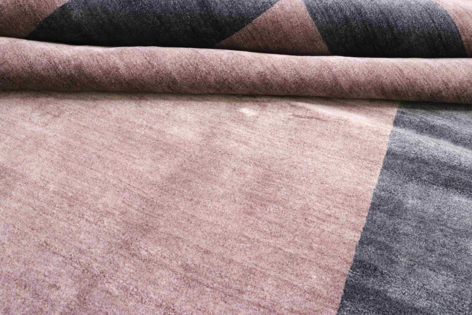 orientteppich-308-x-206-cm-wolle-handgeknuepft-lila-rosa-7 Loribaft Indian Rug 308 × 206 cm, Wool, hand-knotted