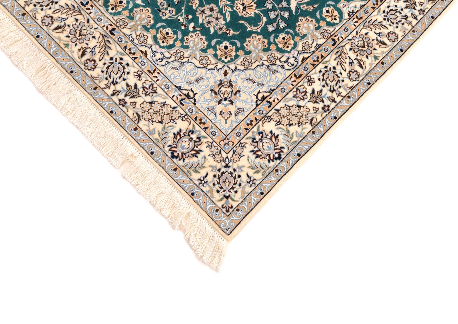 perserteppich-nain-197-x-124-cm-wolle-seide-handgeknuepft-neu-5 Hand-Knotted Wool & Silk Nain Persian Rug, 197 × 124 cm